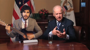 Darren Criss & Joe Biden