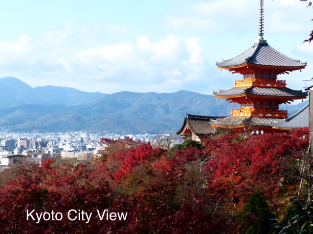 City view of Kyoto