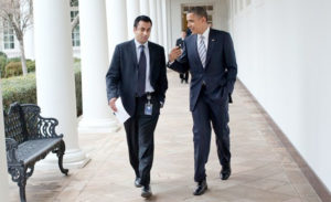 Kal Penn with President Obama