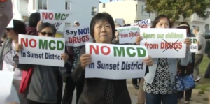 Former Mayor Jean Quan Marijuana Dispensary plan attracts protestors