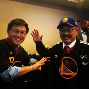 John Chiang with Ed Lee