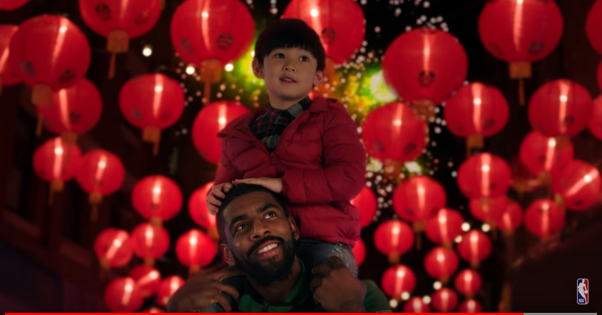 VIDEO: Curry, Harden, Lin celebrate Chinese New Year in 'Dining Table' ad