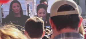 Constance Wu at Women's March 2018