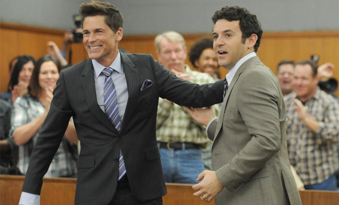 Fred Savage and Rob Lowe