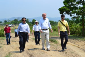 A Luoi district dioxin hotspot. Photo from Charles R. Bailey.