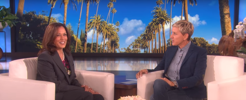 Kamala Harris on Ellen Show