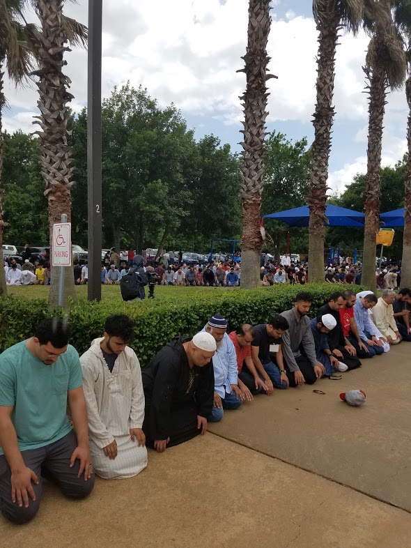 A prayer service was held prior to the funeral for Sheikh, Sabika 