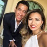 William Nguyen with sister Victoria