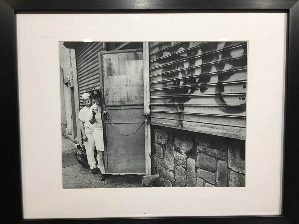 Photograph of graffiti in Chinatown by L. Rogers