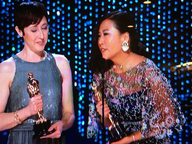 Domee Shi and Becky Neiman win Oscar for Bao