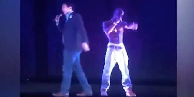 Andrew Yang Hologram