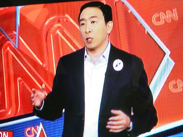 Andrew Yang at CNN Town hall