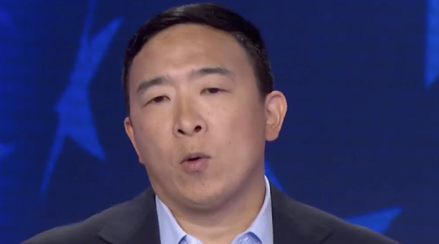 Andrew Yang at Second Democratic Presidential Debate 