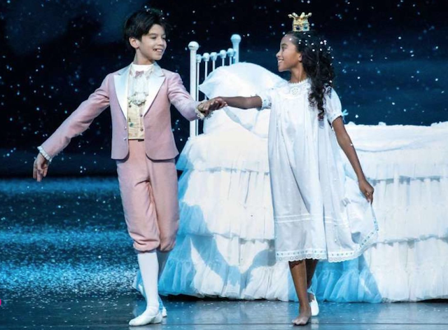 Eleven-year old ballerina Charlotte Nebres is making history.