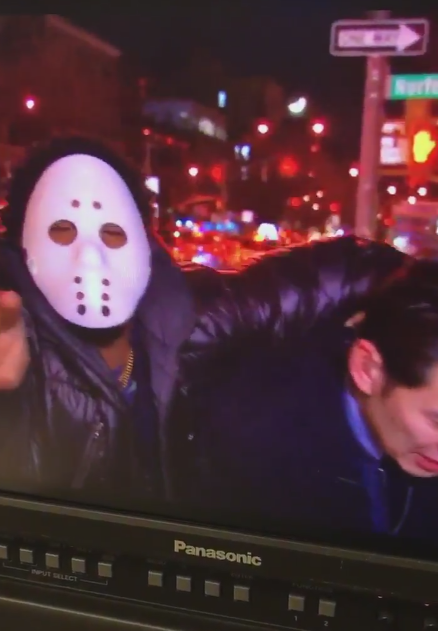 Asian American Reporter Attacked By Masked Man Asamnews