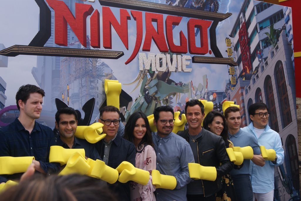 The cast of Jay from The cast of Lego Ninjago Movie