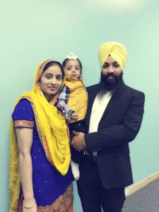 Gurjeet Singh and family