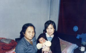 Kevin Xu with Grandmas