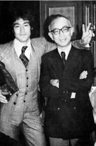 Raymond Chow with Bruce Lee