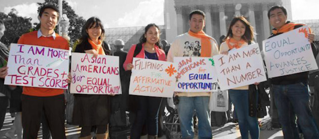 Asian Americans rally for affirmative action