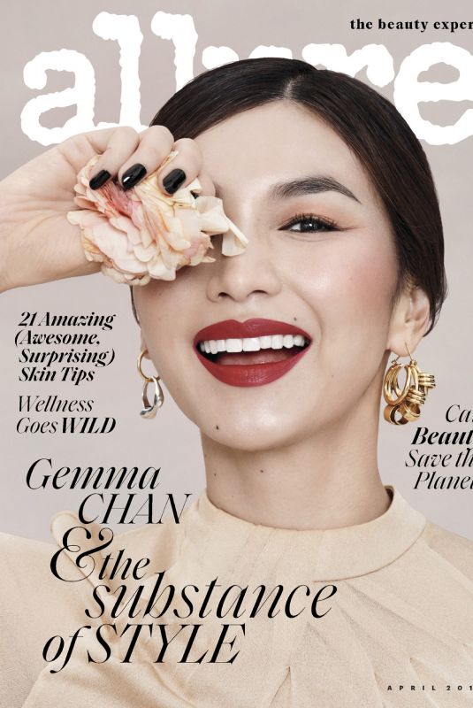 Gemma Chan on cover of Allure