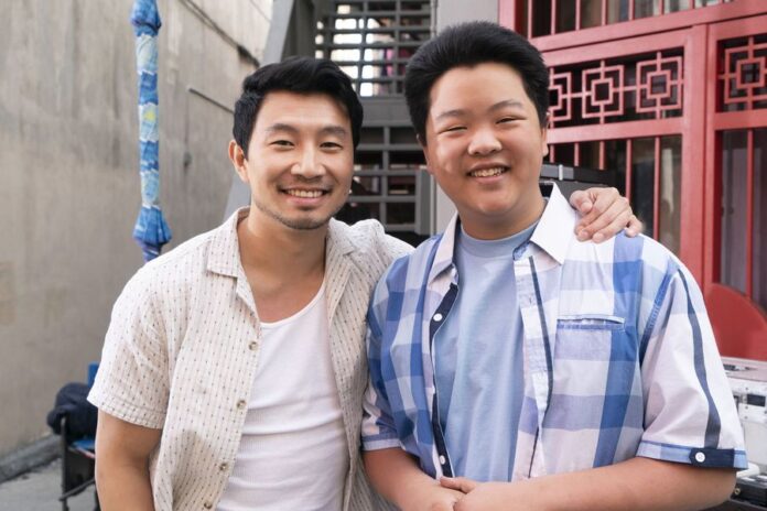 Simu Liu and Hudson Yang