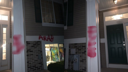 bolingbrook home vandalized