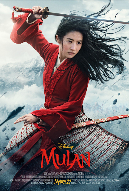 A new poster for Disney's live action version of Mulan has been released
