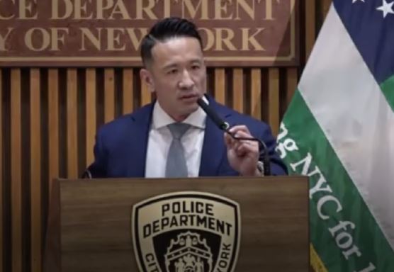 Deputy Inspector Hsiao "Stewart" Loo. NYPD Photo