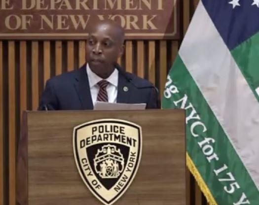 NYPD  Chief of Detectives Rodney Harrison announces Asian Hate Crime Task Force