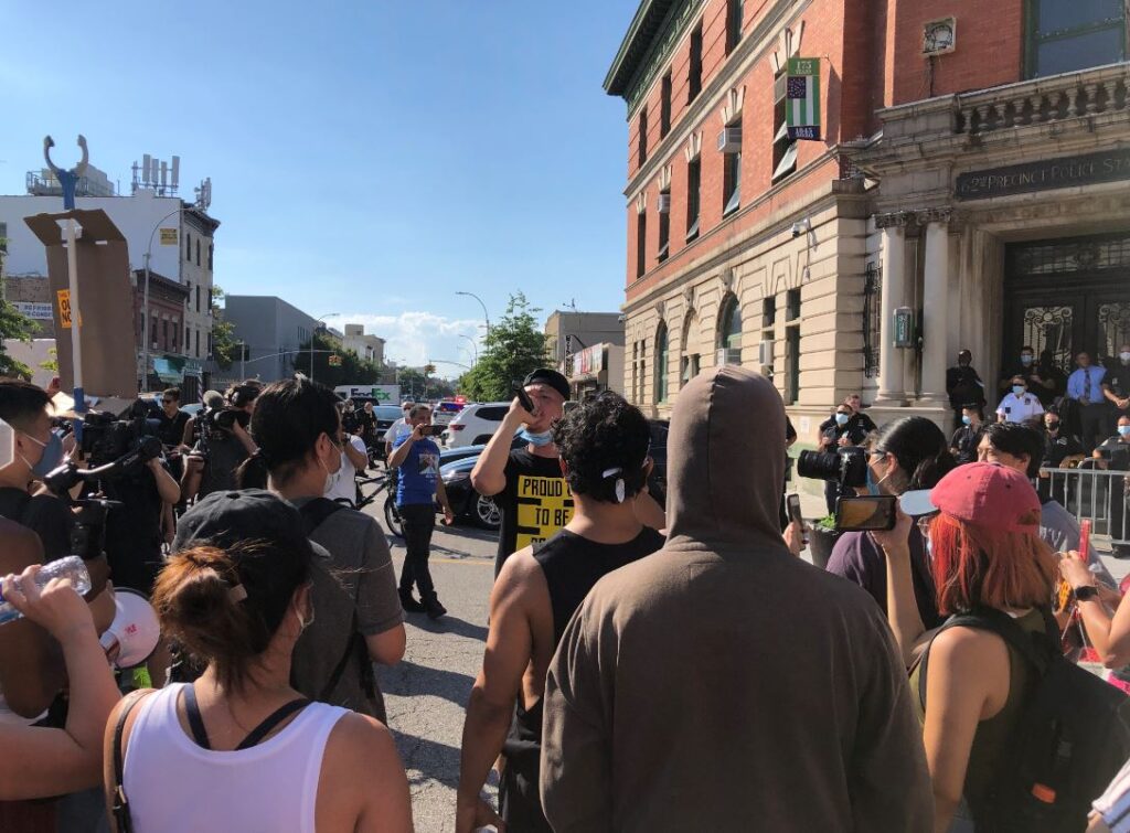 Asian Unity Rally led by China Mac. Photo by Ross Killion