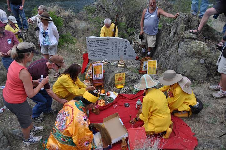 Memorial to victims of the Hells Canyon Massacre 