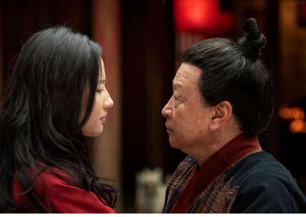 Yifei Lei with Tzi Ma in Mulan. Photo by Jasin Boland
