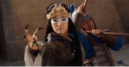 Mulan witch Xian Lang, played by Gong Li