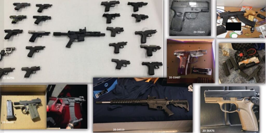 Asian Boyz Guns seized in Stockton