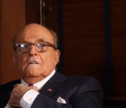Rudy Giuliani caught on camera