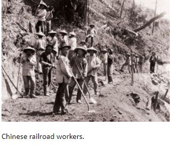 Chinese railroad workers