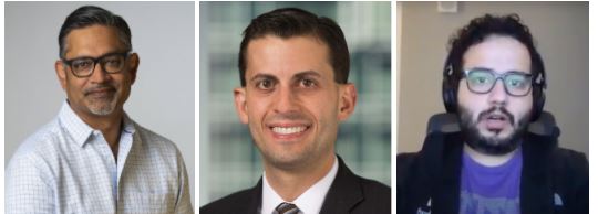 From left to right: Ali Noorani, President & Chief Executive Officer of the National Immigration Forum; Alex Nowrasteh, Immigration Policy Analyst at the Cato Institute’s Center for Global Liberty and Prosperity; Juan Escalante, undocumented immigrant with DACA, Dreamer leader