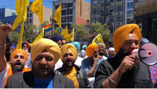 Khalistan Protest video