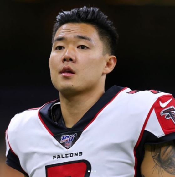 Younghoe Koo Atlanta Falcons Youth Black Name & Number Logo Long