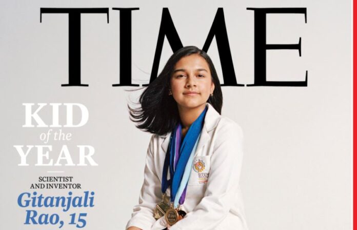 Time Cover of Kid of the Year, Rao Gitanjali