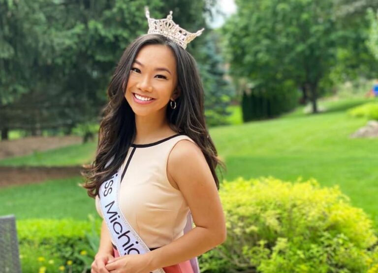Aspiring Doctor Vivian Zhong Crowned Miss Michigan 2021 Asamnews 0542