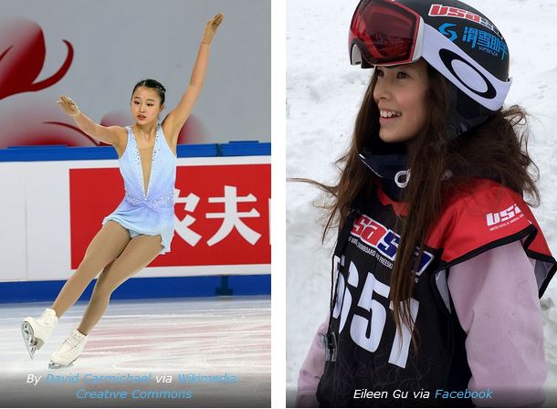 U.S.-born Chinese Olympic athlete Eileen Gu navigates 2 cultures, judged by  both