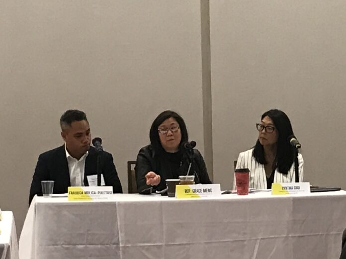 Grace Meng Rep. Grace Meng speaking during a roundtable in San Francisco