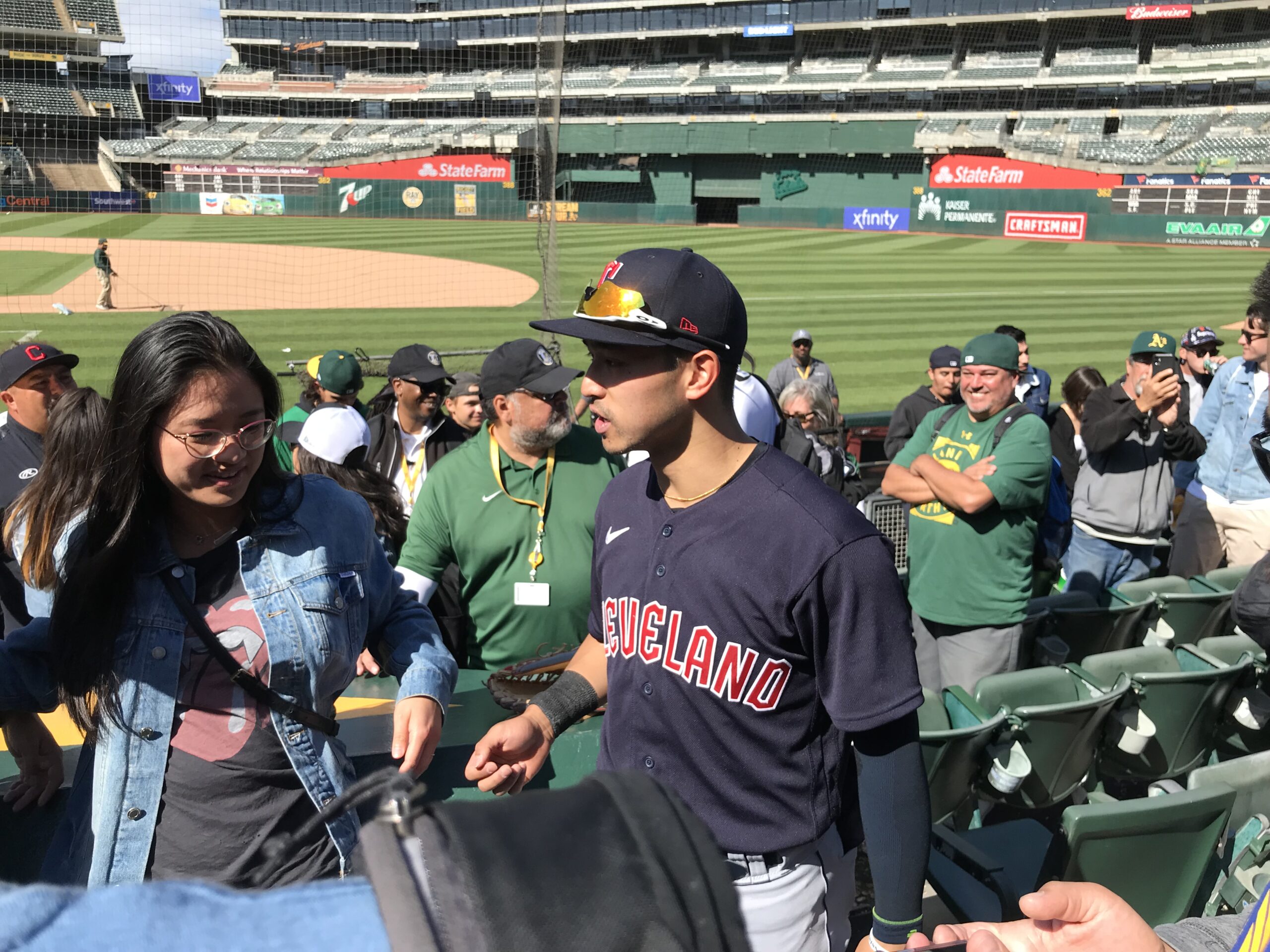 Steven Kwan is making an instant impact in Guardians outfield