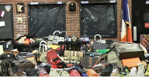 NYPD Seize $10 Million Dollars In Knock-Off Luxury Items From