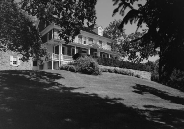 The Mill Grove, House, on Pawling Road in Audubon, Montgomery County, PA is on the National Registry of Historic Places