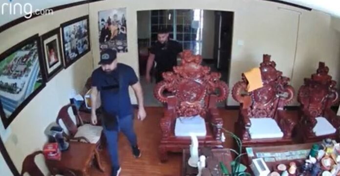 The Fresno County Sheriff's Department released Ring camera video of two men who they believe burglarized the “Chua Thien An” Buddhist Temple