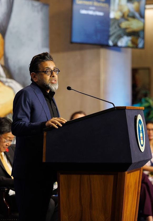 Saket Soni, author of The Great Escape, a book detailing his experience helping 500 modern-day slaves from India escape labor camps of Mississippi, showed his admiration for the El Monte workers who paved the way. Photo Credit: Shawn Moore/U.S. Department of Labor