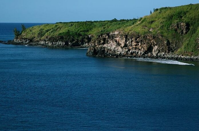 Kapalua shoreline in Maui